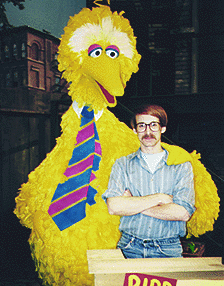 Rick Lyon and Big Bird