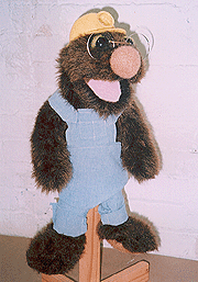 Guiding Light Mole Puppet