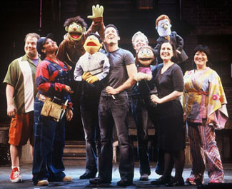 The cast of AVENUE Q